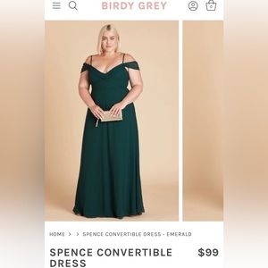 Brand new birdy grey bridesmaid dress.